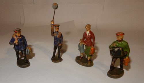 Alte eisenbahnfiguren - alte,