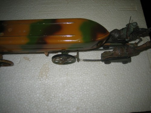 Lineol pontonwagen mit pferden - pontonwagen,