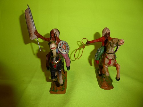 Ddr indianerfigur krieger - ,