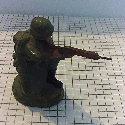 Antike militärfigur soldat - antike,