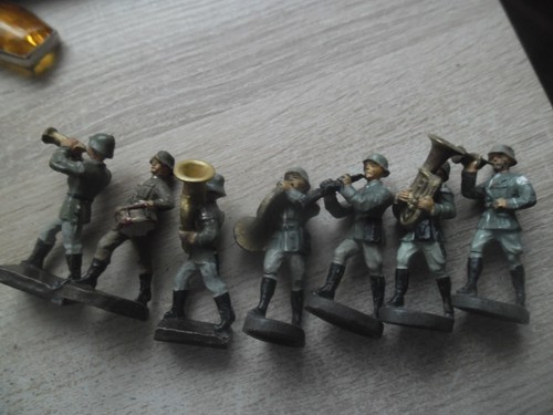 Massefigur musiker 7cm - 7x, zu