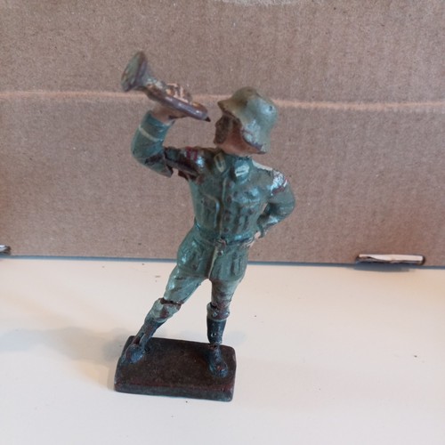 Soldat trompetend trompete vor - soldat,