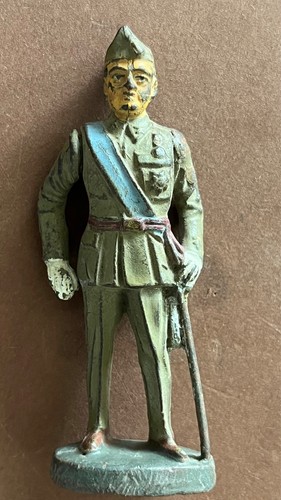 Alte masse figur militär - figur,