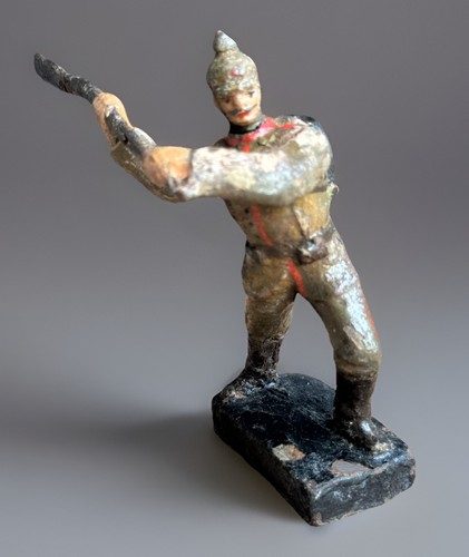 Vintage figur zeigt deutschen - figur,