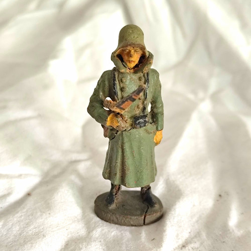 Wachhaus mit soldatenfigur - wachhaus,