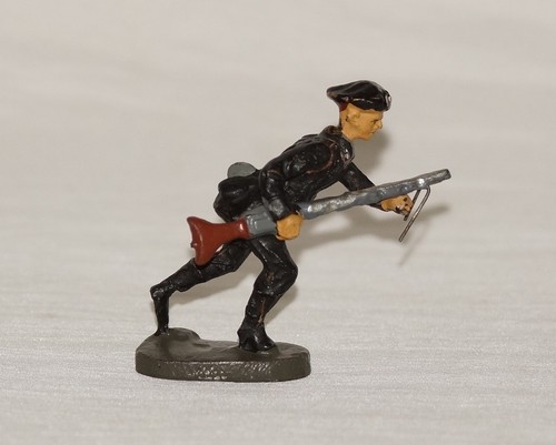 Elastolin panzermann mit lmg - panzermann,