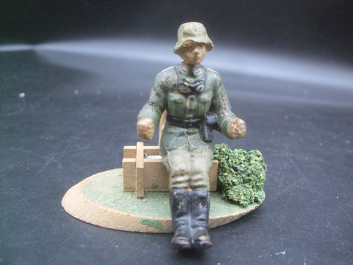 Lineol soldat sitzfigur - lineol,