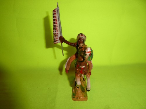 Ddr indianerfigur krieger - ,