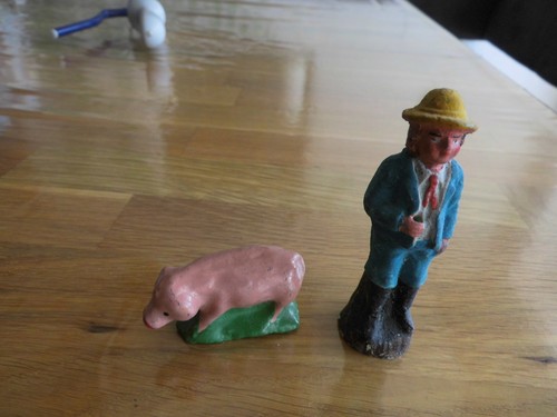 Alte antike massefigur - antike, figur