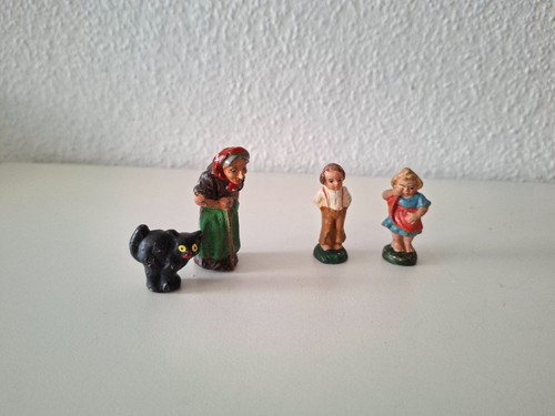 Alte massefiguren hexe - 4,
