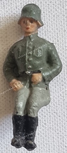 Massefigur soldat sitzend - soldat, 6