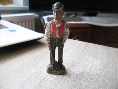 Massefigur knecht bauer 9cm - massefigur,, knecht,bauer,