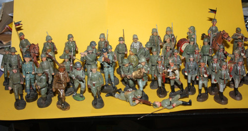 Grosses konvolut soldaten - konvolut,