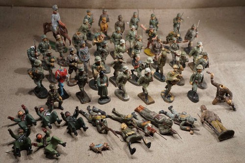 Antike spielzeug soldaten aus - antike,
