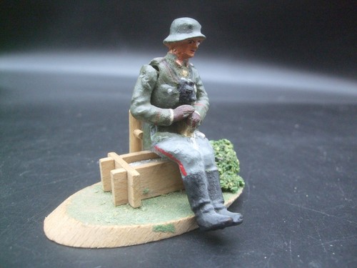 Lineol soldat sitzfigur - lineol,
